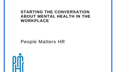 Starting the conversation about mental health in the workplace